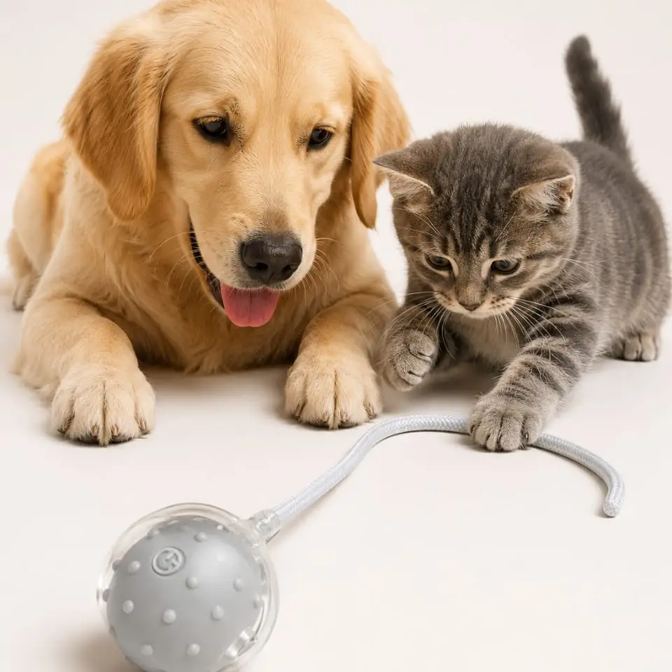 Pelota interactiva con cola's photo #1