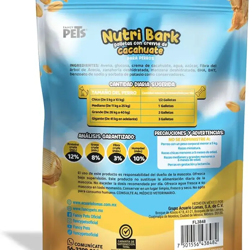 Galleta con crema de Cacahuate para perros — imagen 6