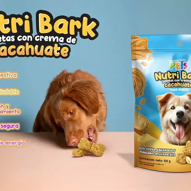 Galleta con crema de Cacahuate para perros — imagen 7