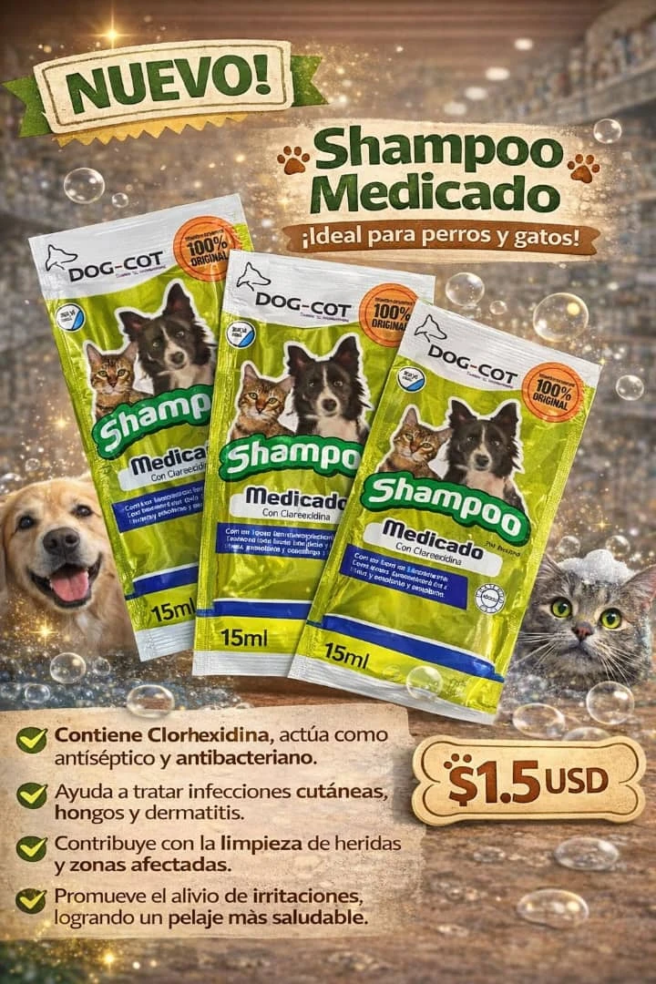 Sobre Shampoo Clorexidina's foto | Masco'Shop |  BizneCubano