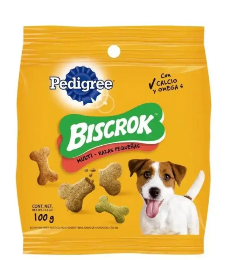 Galletas Pedigree Multi-Razas Pequeñas 100g's foto | Masco'Shop |  BizneCubano