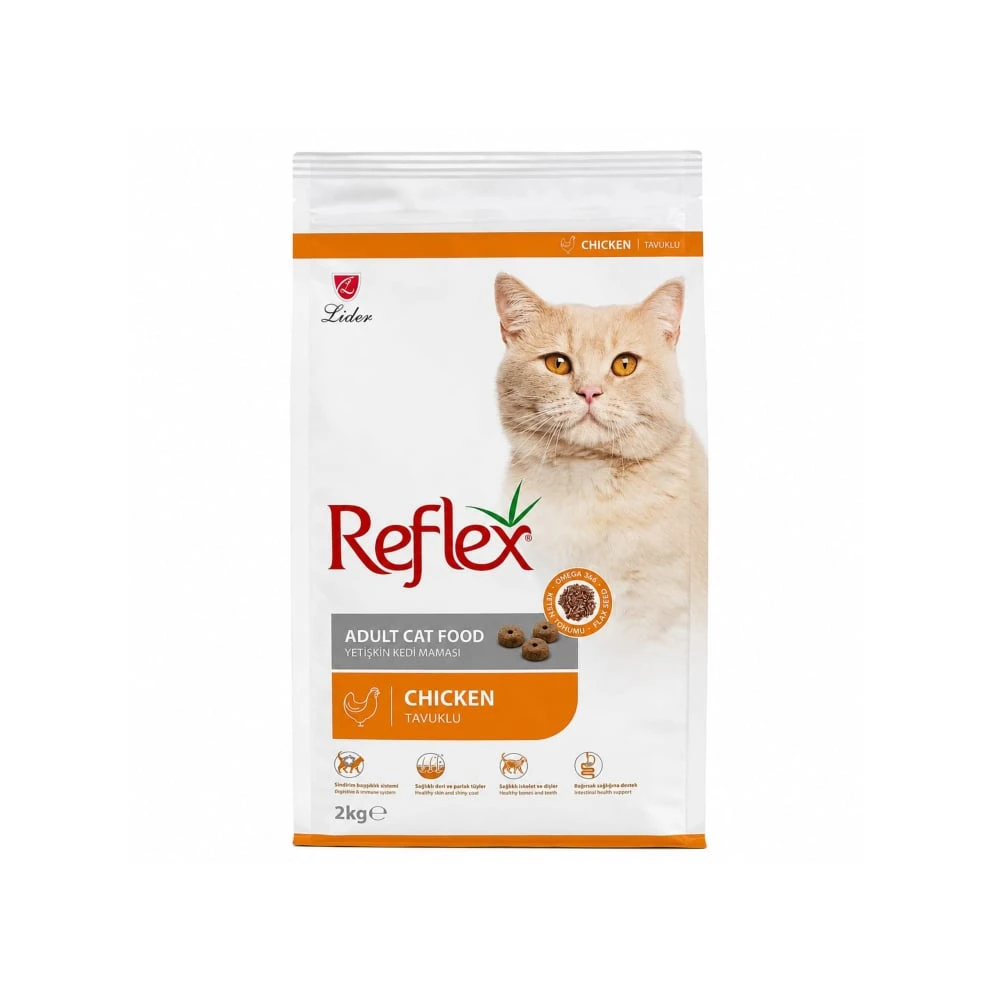 LIDER REFLEX – ADULT CAT FOOD   Pollo | 2 KG's foto | Masco'Shop |  BizneCubano
