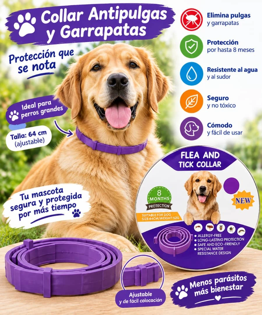 Collar Antipulgas y Garrapatas's foto | Masco'Shop |  BizneCubano