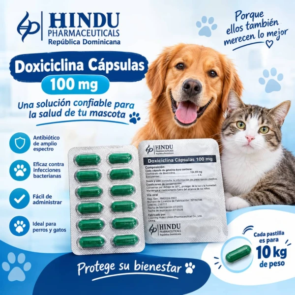 Doxiciclina Cápsulas 100mg's foto | Masco'Shop |  BizneCubano