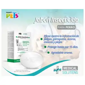 Jabón insecticida para perros miniatura 2