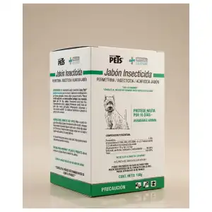 Jabón insecticida para perros miniatura 1