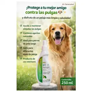 Spray antipulgas fancy pets miniatura 2
