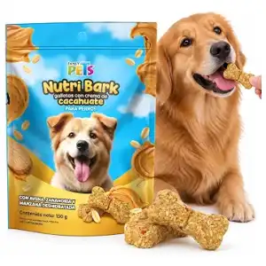 Galleta con crema de Cacahuate para perros miniatura 1